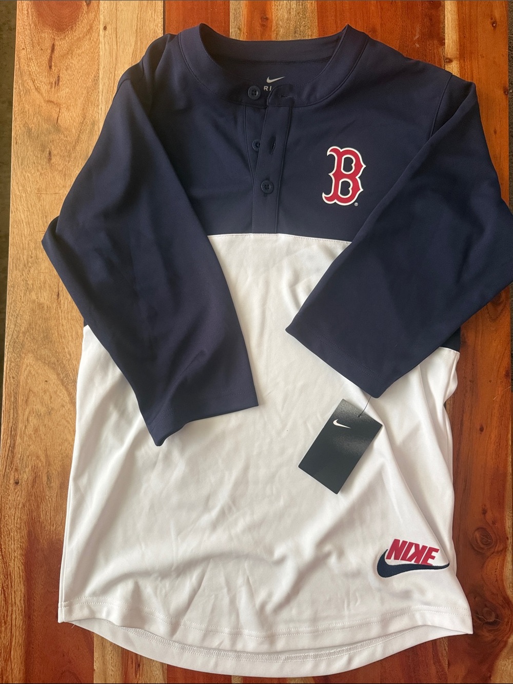 Nike Boston Red Sox Henley Pullover